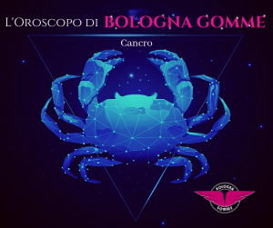 Il simbolo del cancro nell'oroscopo di Bologna Gomme