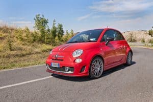 Fiat 500 rossa