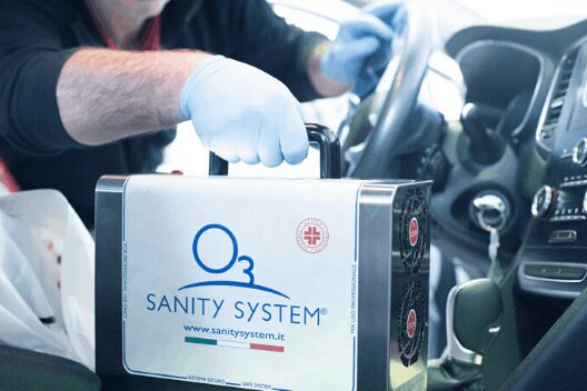 sanificazione abitacolo auto con ozono