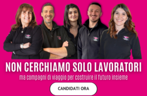 Mobile Banner Home Sito Lavora con Noi Luglio 2025