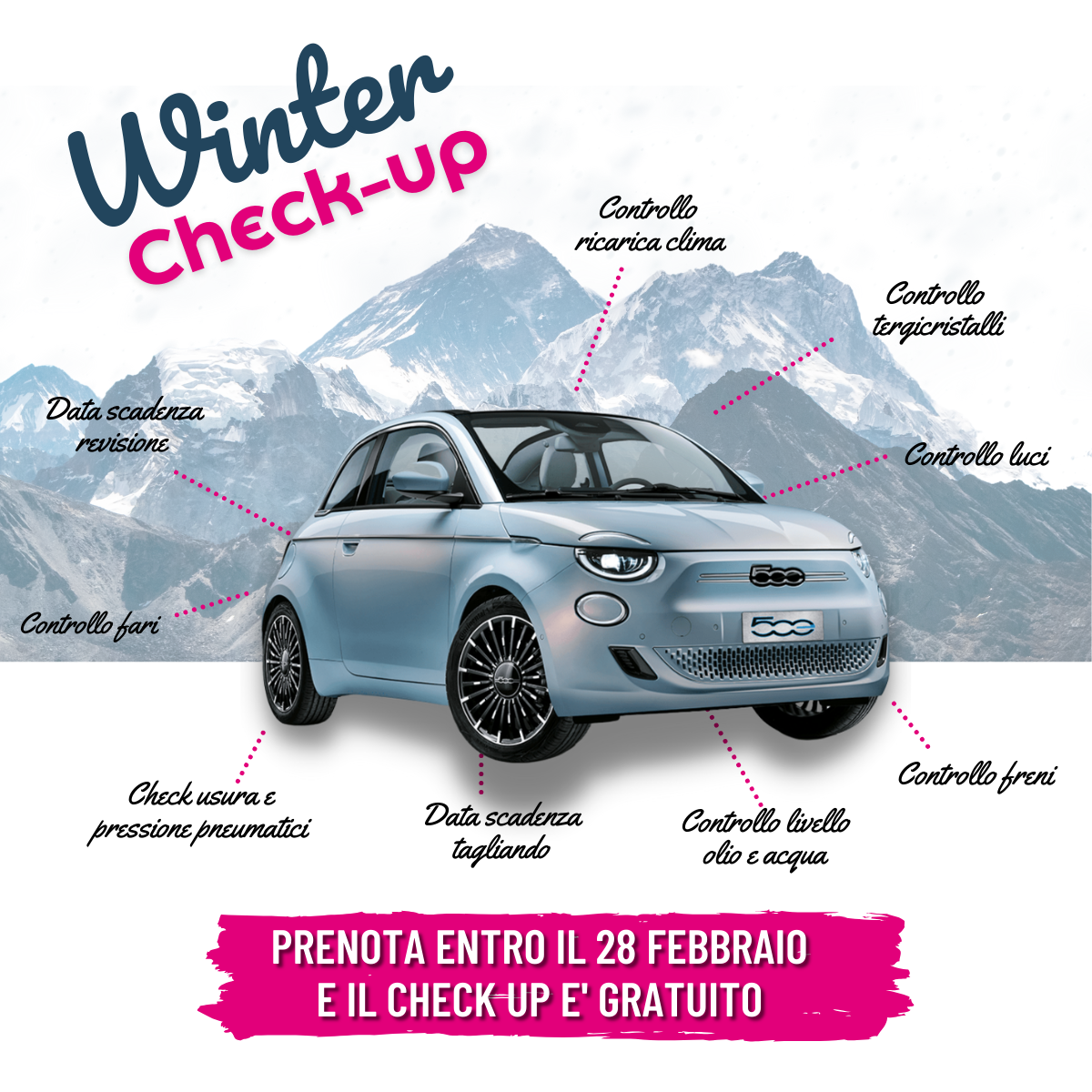controllo auto inverno bologna 2026 quadrato no logo check up auto invernale