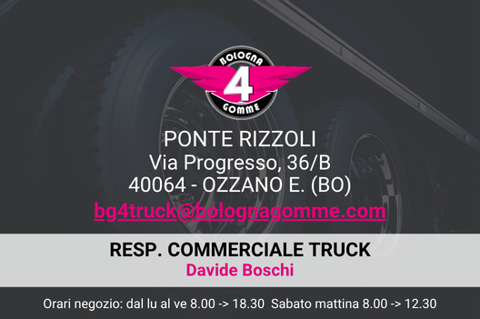 Contatti Truck Camion Bologna Gomme 4